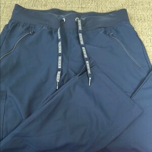 Navy blue Med Couture scrub pants